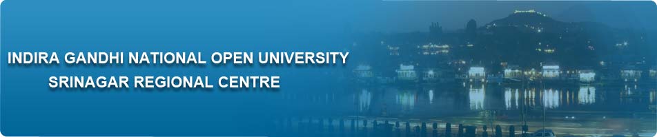 IGNOU-RC-Srinagar - News & Events - Latest